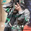 Louis Vuitton - 23FW New Early Fall Heavy Print Hooded Long-sleeved Coat