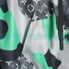 Louis Vuitton - 23FW New Early Fall Heavy Print Hooded Long-sleeved Coat
