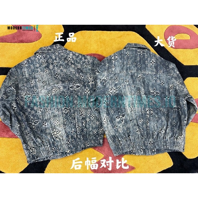Louis Vuitton - 22FW Print Denim Jacket