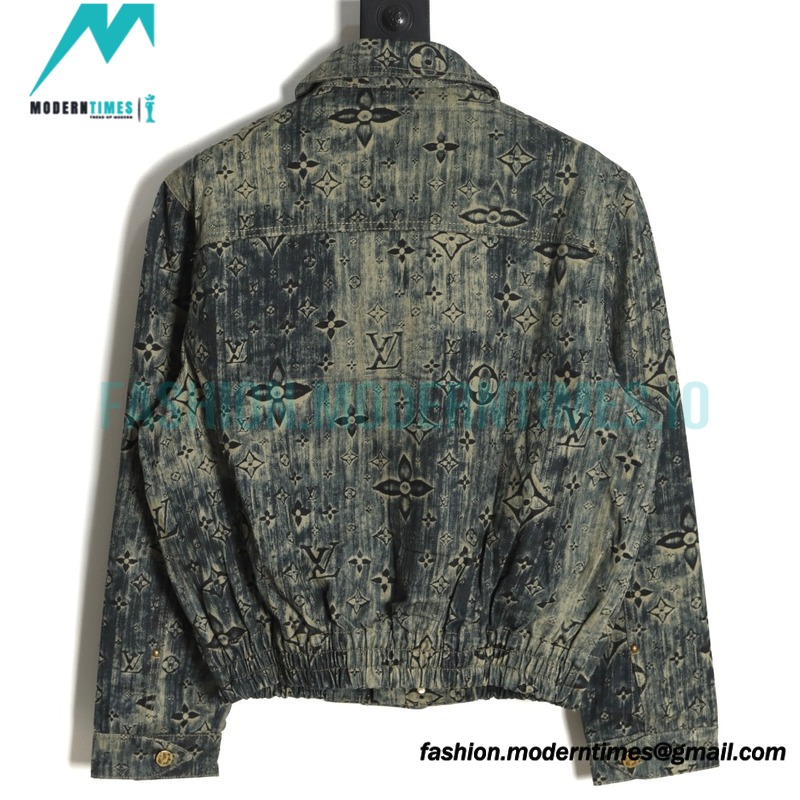Louis Vuitton - 22FW Print Denim Jacket