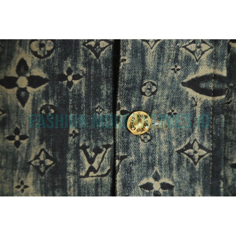 Louis Vuitton - 22FW Print Denim Jacket