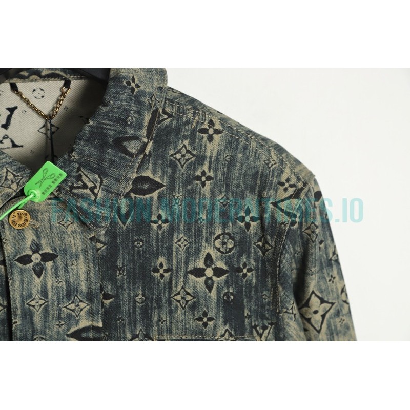 Louis Vuitton - 22FW Print Denim Jacket