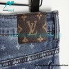 Louis Vuitton - Jeans With Logo All over The Back