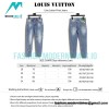 Louis Vuitton - Line Letter Print Jeans