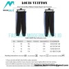 Louis Vuitton - 23ss Fair Isle Blue Ribbon Striped Sport Pants