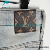 Louis Vuitton - Backside Cartoon Character Embroidered Jeans