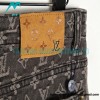 Louis Vuitton - 22FW Little Red Man Destroy Jacquard Jeans
