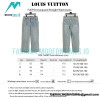 Louis Vuitton - Full Print Jacquard Straight Wash Jeans