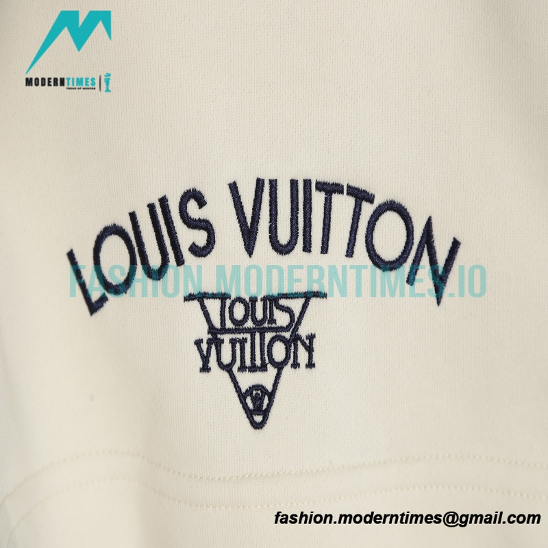 Louis Vuitton- Inverted Triangle Embroidered Shorts Pants