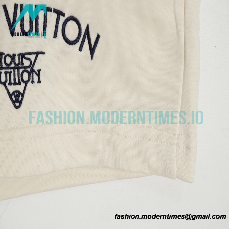 Louis Vuitton- Inverted Triangle Embroidered Shorts Pants