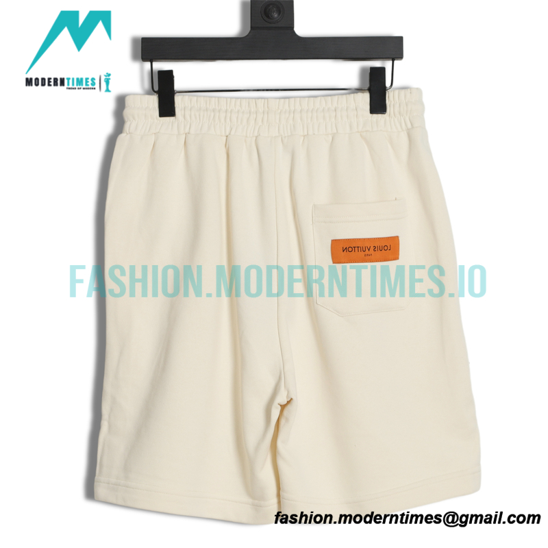 Louis Vuitton- Inverted Triangle Embroidered Shorts Pants