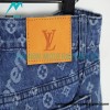 Louis Vuitton - Amp - Supreme Classic Washed Presbyterian Jeans Full Print