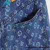 Louis Vuitton - Amp - Supreme Classic Washed Presbyterian Jeans Full Print