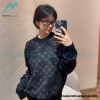 Louis Vuitton - 23FW Camouflage Rendered Wool Crewneck Sweater