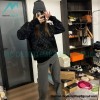 Louis Vuitton - 23FW Camouflage Rendered Wool Crewneck Sweater