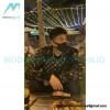 Louis Vuitton - 23FW Camouflage Rendered Wool Crewneck Sweater