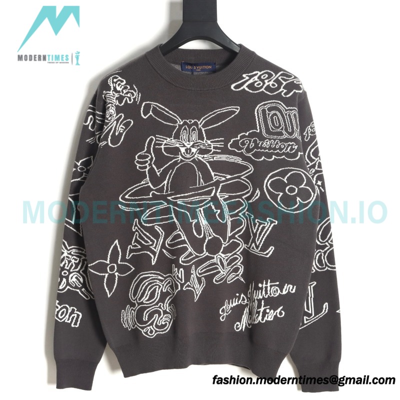 Louis Vuitton - 23FW Bugs Bunny Limited Crewneck Sweater
