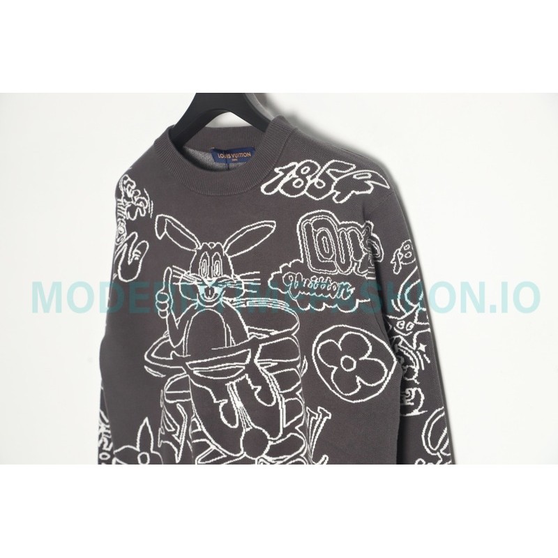 Louis Vuitton - 23FW Bugs Bunny Limited Crewneck Sweater