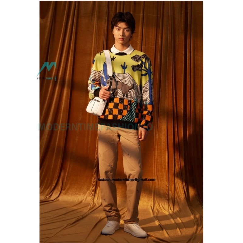 Louis Vuitton - 23FW Children Fun Crewneck Sweater