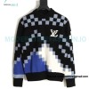 Louis Vuitton - 23FW Check Mosaic crewneck sweater