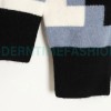 Louis Vuitton - 23FW Check Mosaic crewneck sweater