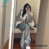 Louis Vuitton - 23SS Solid Color Cuff Logo Knit Sweater