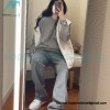 Louis Vuitton - 23SS Solid Color Cuff Logo Knit Sweater