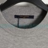 Louis Vuitton - 23SS Solid Color Cuff Logo Knit Sweater