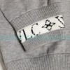 Louis Vuitton - 23SS Solid Color Cuff Logo Knit Sweater