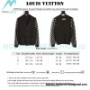 Louis Vuitton - 23FW Monogram Jacquard Single-breasted Long-sleeved Sweater Cardigan