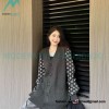 Louis Vuitton - 23FW Monogram Jacquard Single-breasted Long-sleeved Sweater Cardigan