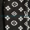 Louis Vuitton - 23FW Monogram Jacquard Single-breasted Long-sleeved Sweater Cardigan