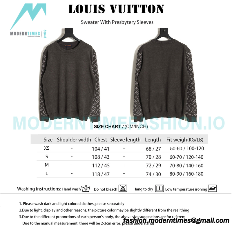 Louis Vuitton - Sweater With Presbytery Sleeves