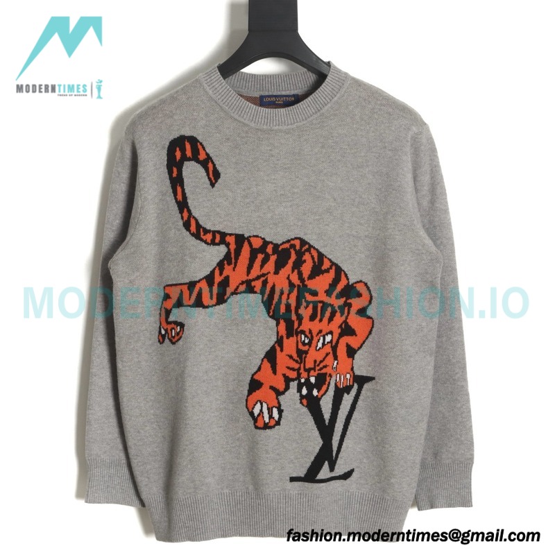 Louis Vuitton - 23ss Year Of The Tiger Limited Climbing Tiger Sweater