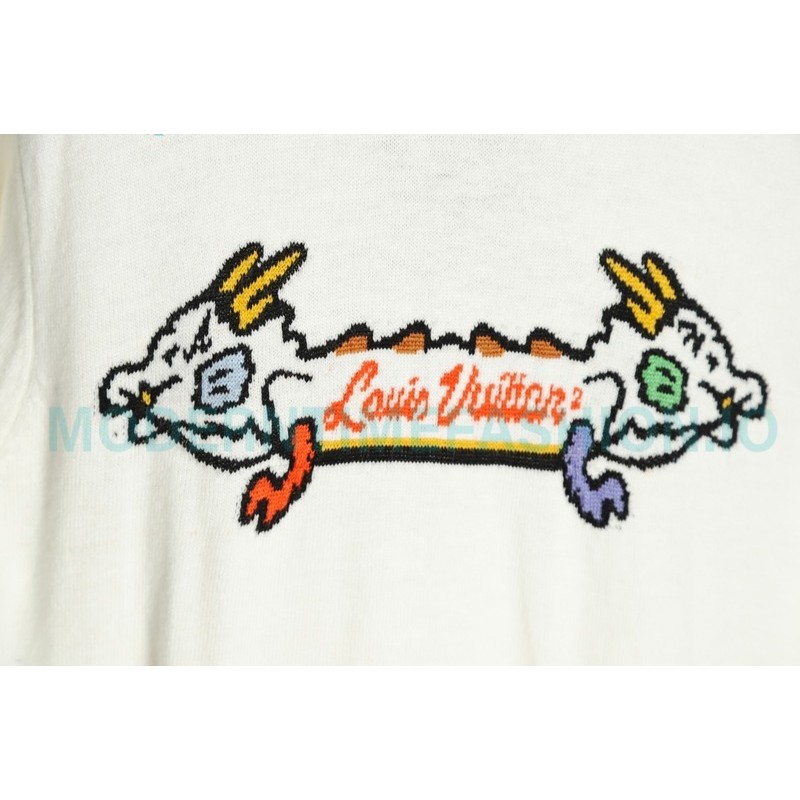 Louis Vuitton - 21FW Double Head Crewneck Sweater