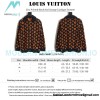  Louis Vuitton - 23ss Printed Black And Orange Cardigan Sweater