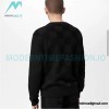 Louis Vuitton - 22SS Chest Pin Checkerboard Knit Sweater