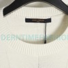 Louis Vuitton - 22SS Chest Pin Checkerboard Knit Sweater