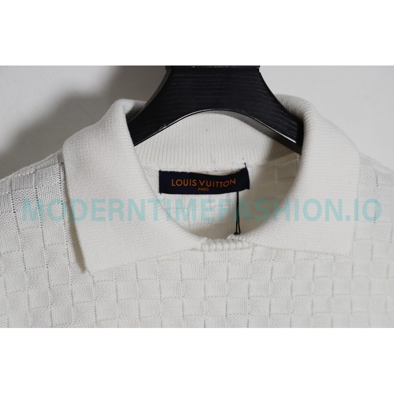 Louis Vuitton -23FW Waffle Collar Sweater