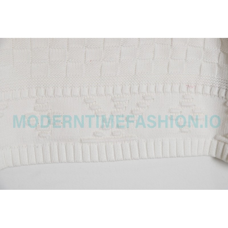 Louis Vuitton -23FW Waffle Collar Sweater