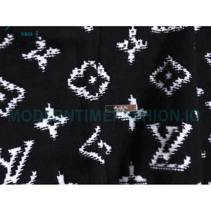 Louis Vuitton - 23FW Gradient Full Print Crewneck Sweater