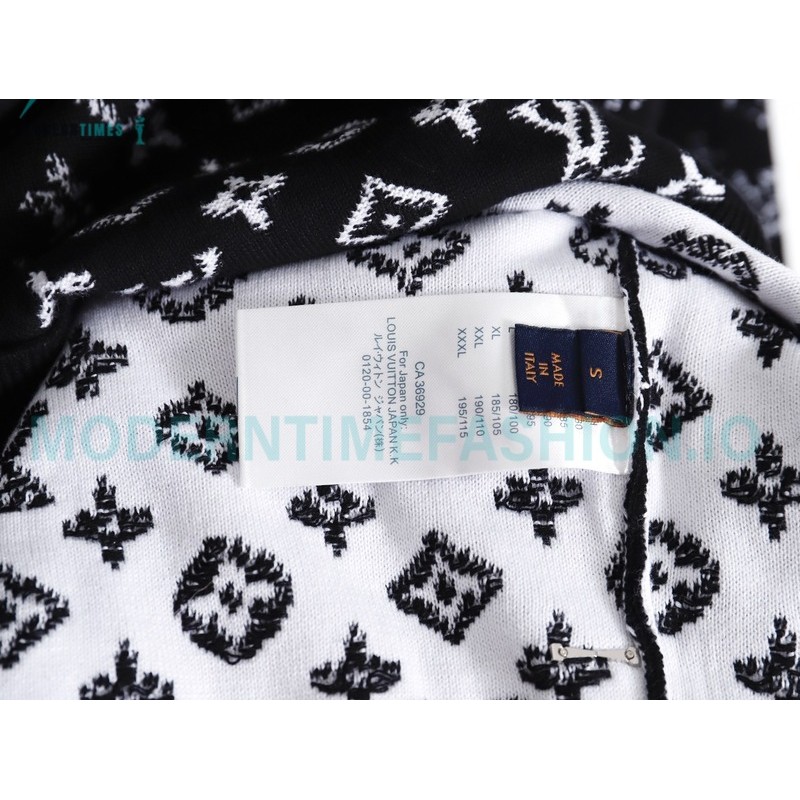Louis Vuitton - 23FW Gradient Full Print Crewneck Sweater