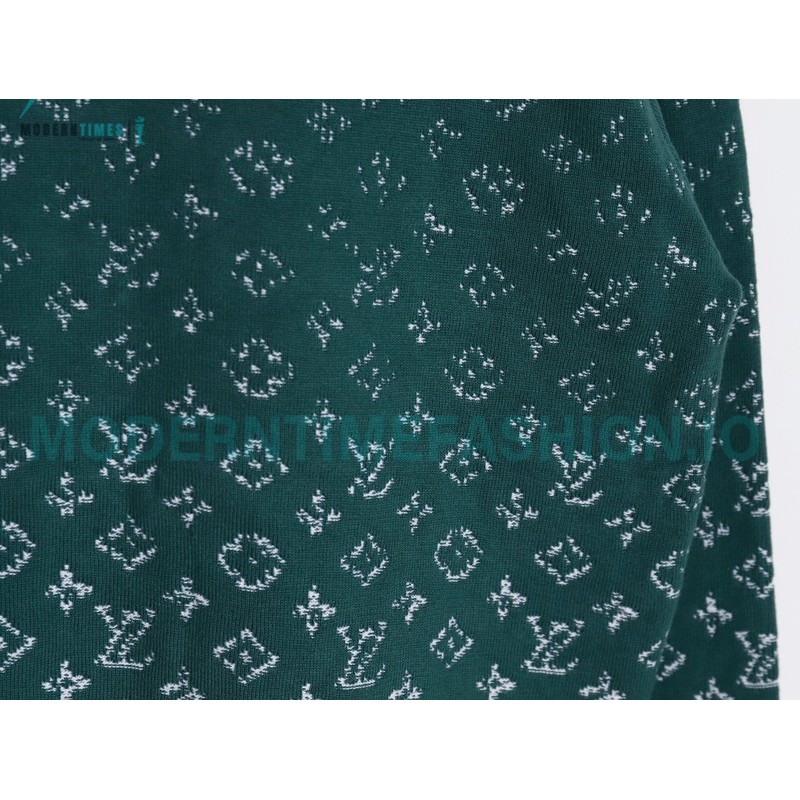 Louis Vuitton - 23FW Gradient Full Print Crewneck Sweater