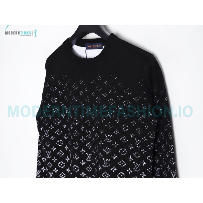 Louis Vuitton - 23FW Gradient Full Print Crewneck Sweater