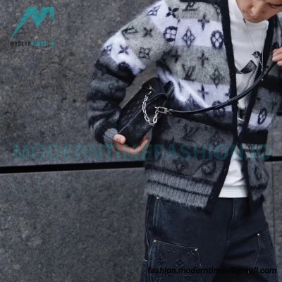 Louis Vuitton - 23FW Full Print Mohair Cardigan