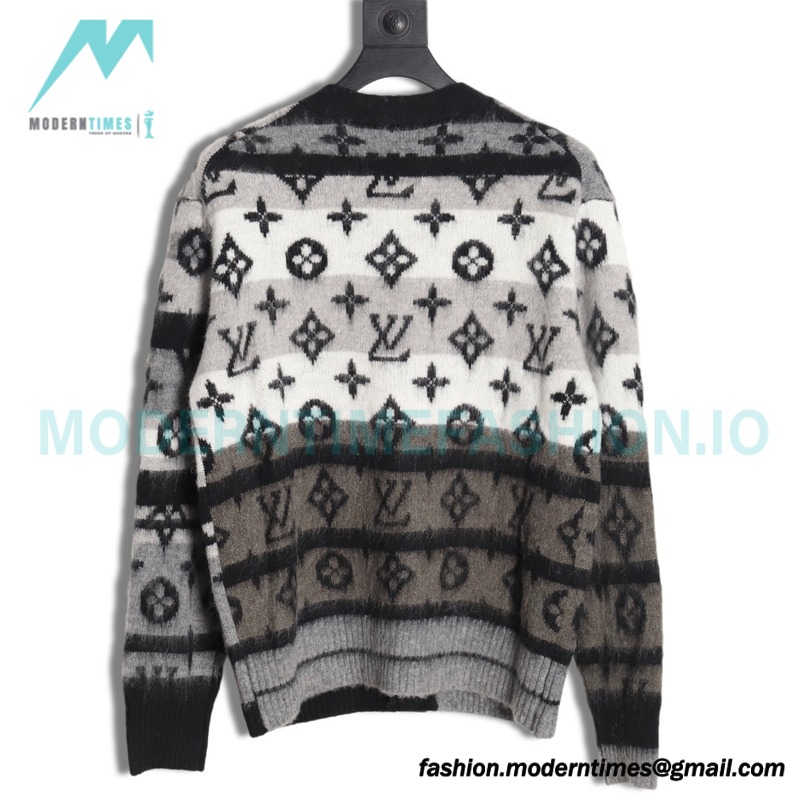 Louis Vuitton - 23FW Full Print Mohair Cardigan
