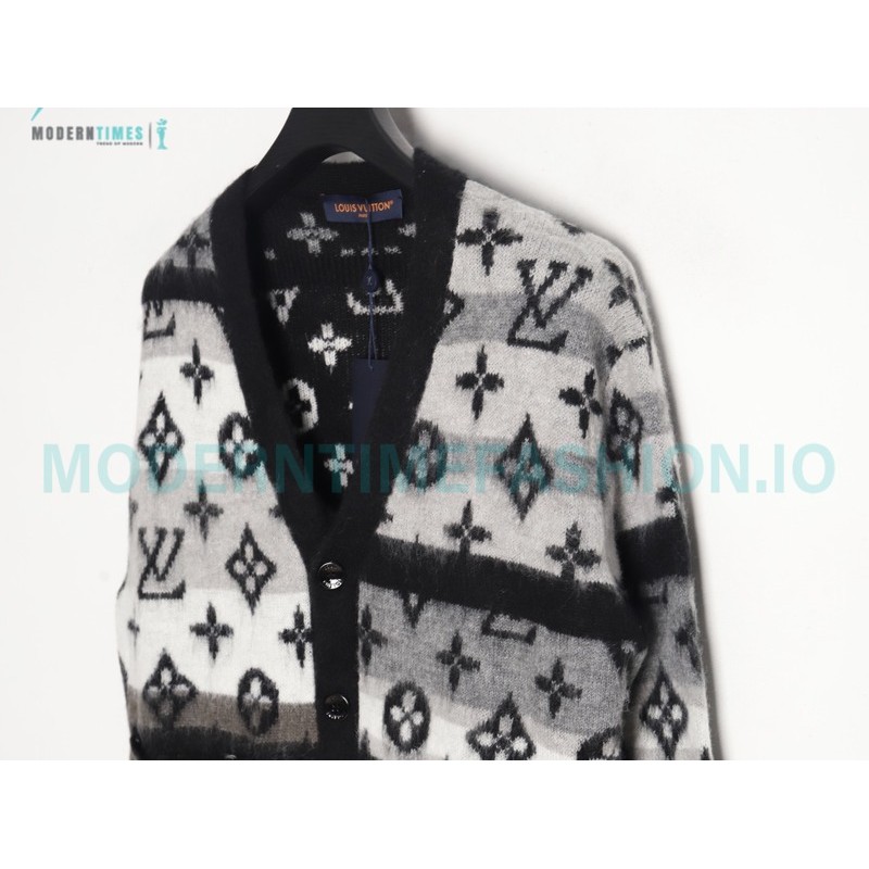 Louis Vuitton - 23FW Full Print Mohair Cardigan