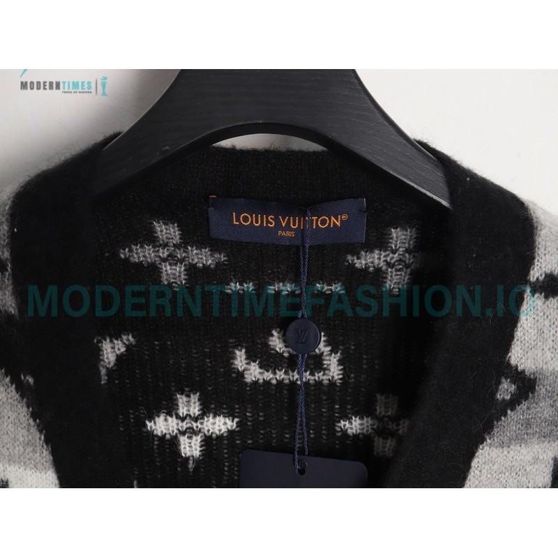 Louis Vuitton - 23FW Full Print Mohair Cardigan