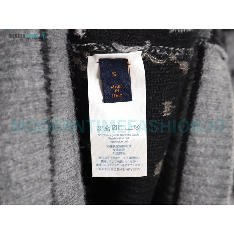 Louis Vuitton - 23FW Full Print Mohair Cardigan