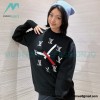 Louis Vuitton - 23FW Clock Jacquard Crewneck Sweater